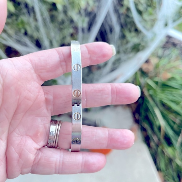 1970 PLATINUM PLATED Charles Revson AldoCipullo Love Bracelet❣️ - Picture 9 of 15